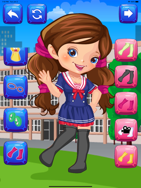 Baby DressUp Games iPad screenshot