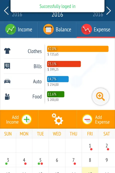 Expense manager -Money tracker