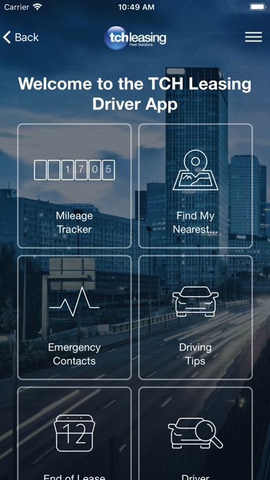 TCH Leasing - Driver Screenshot