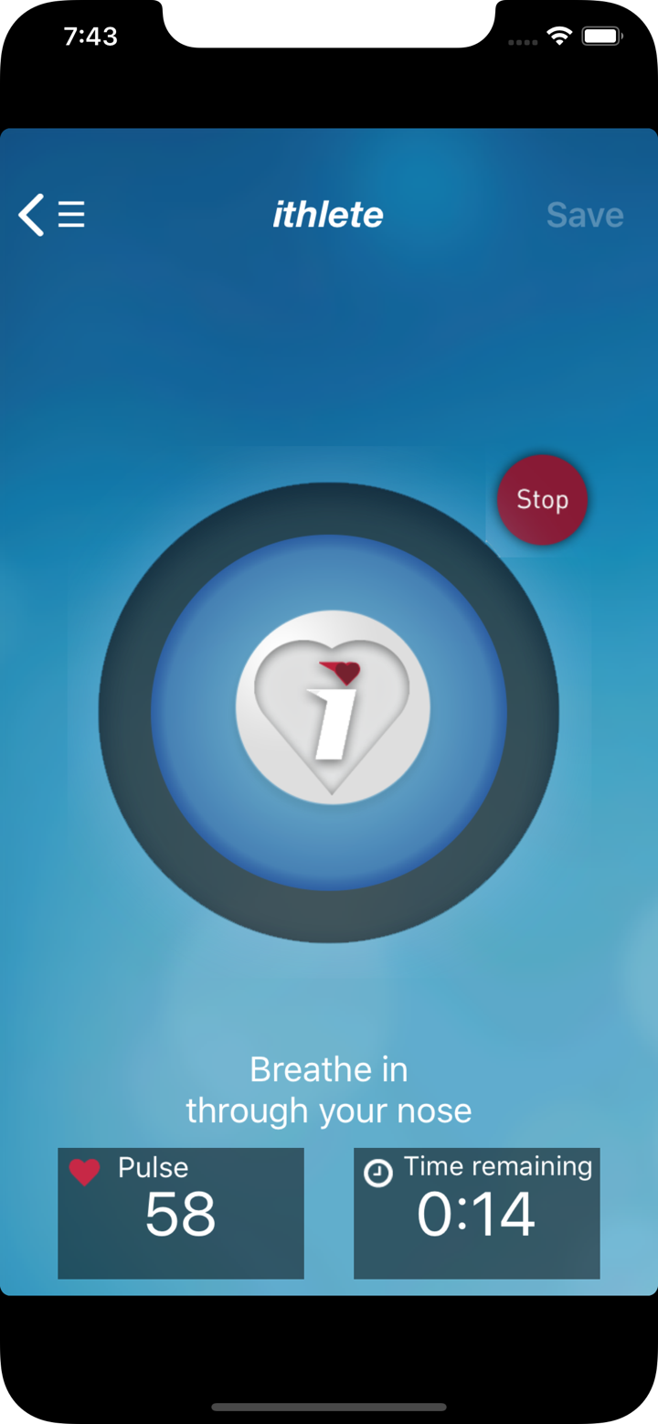 ithlete Train.Recover.Perform screenshot 2