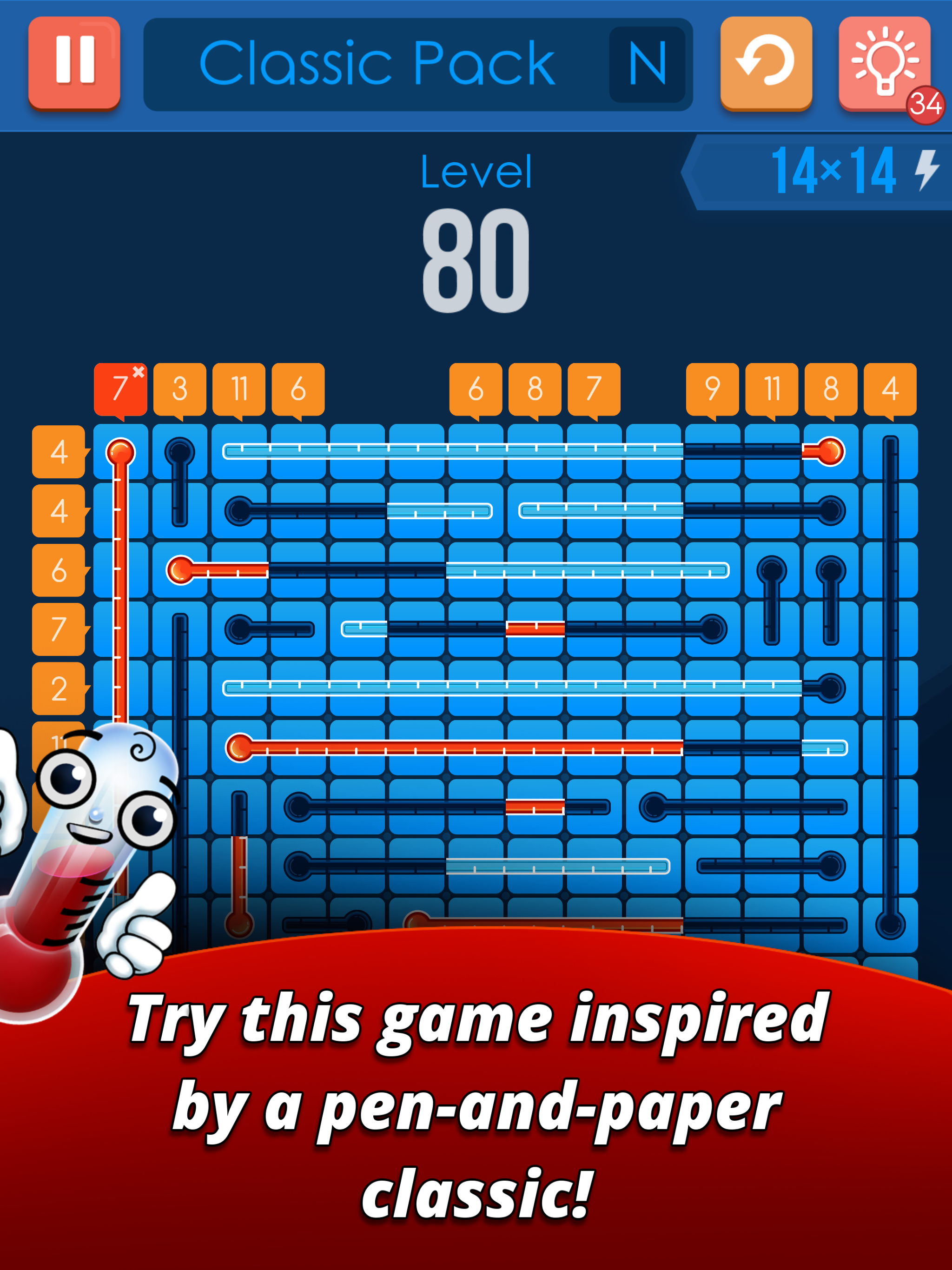 Grids of Thermometers