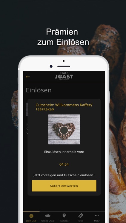 Joast - App für Geniesser