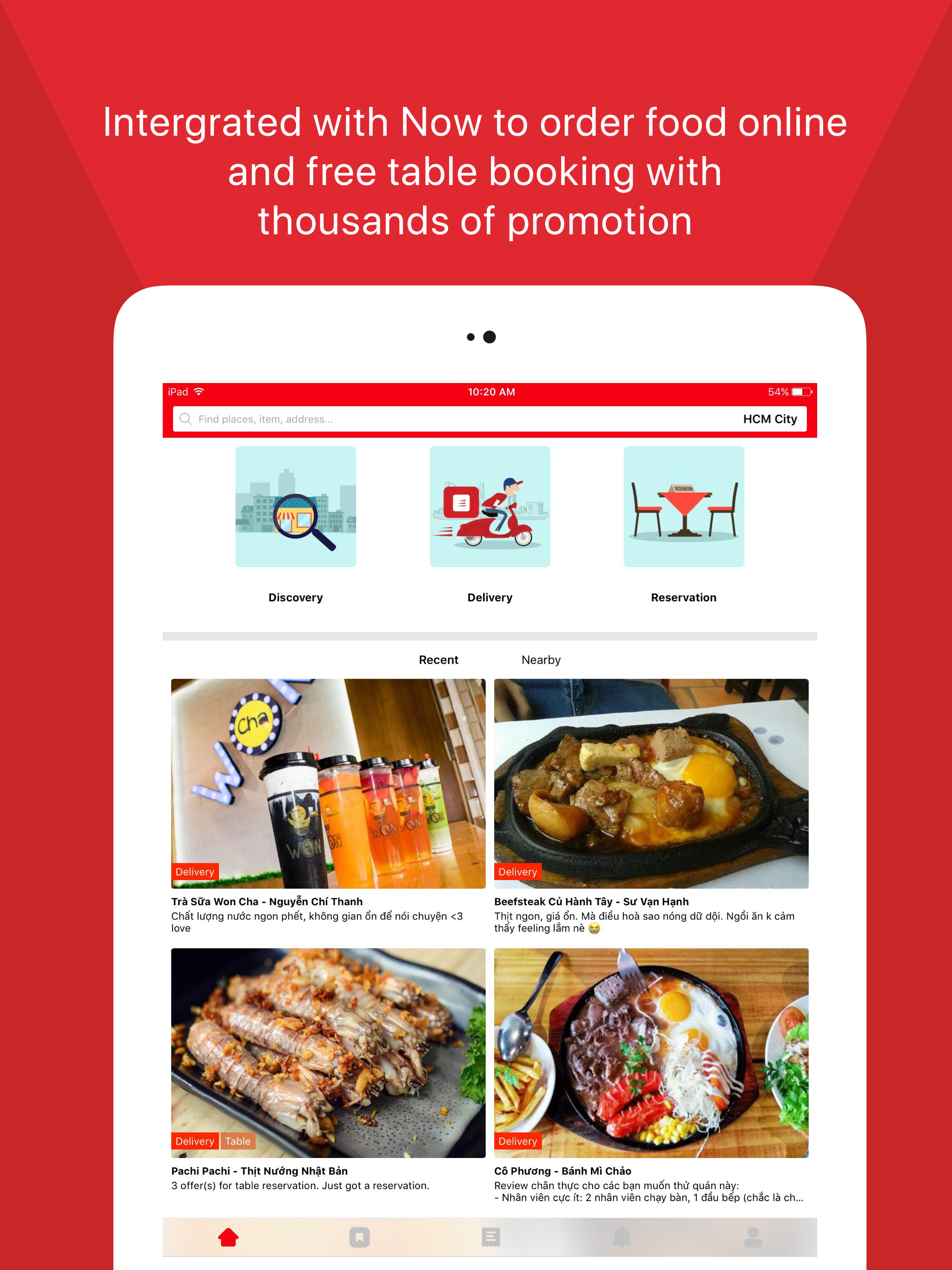 Foody - Find, Reserve, Deliver