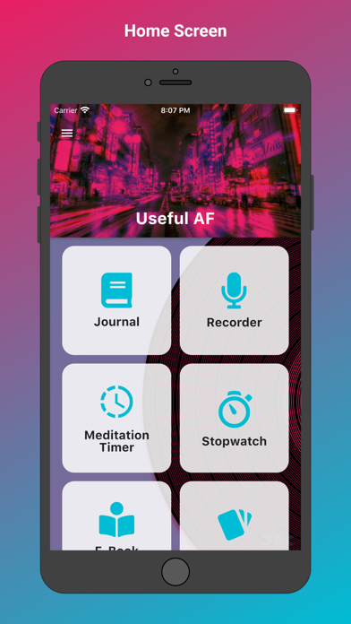 Useful AF Screenshot 1 - AppWisp.com Useful AF Screenshot 1 - AppWisp.com