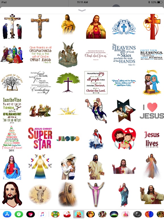 Screenshot #4 pour Bible Messages - Sticker Pack