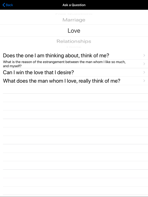 White Magic Fortune Teller iPad screenshot 7 - Lifestyle app