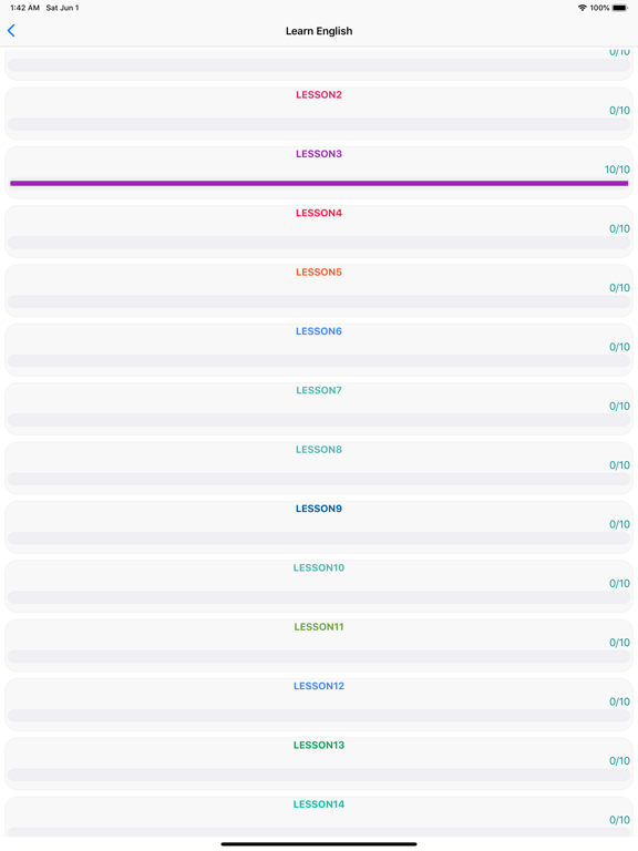 Screenshot #5 pour English Proficiency Test