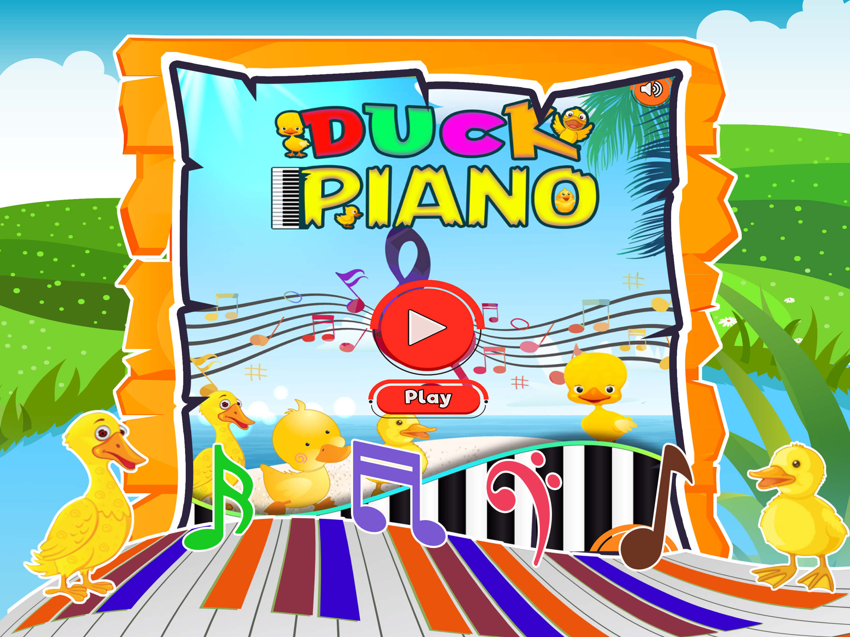 Baby Piano Sounds Duck Games screenshot 4