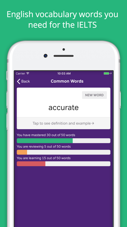 #1. Vocabulary Flashcards - IELTS (iOS) 由: Magoosh