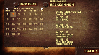 Backgammon with 16 Games Screenshot