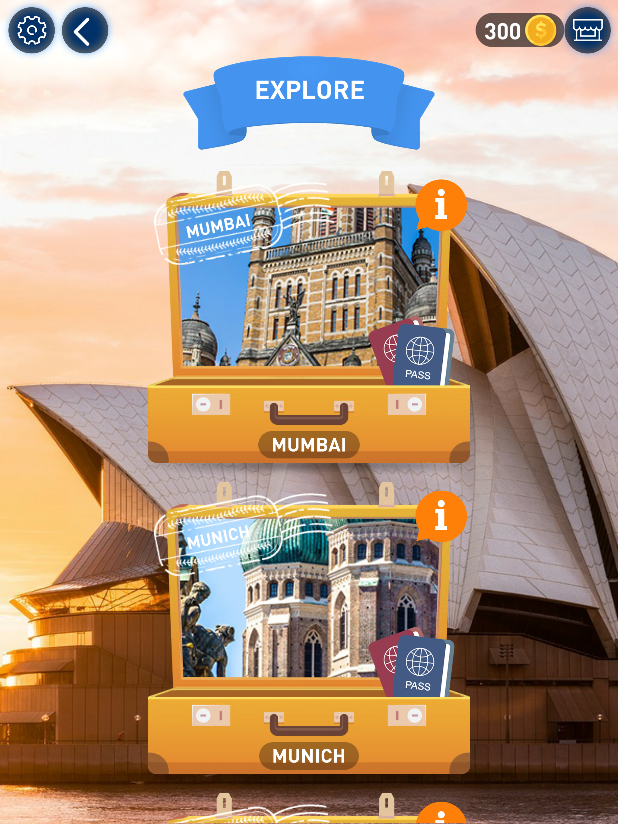 Word City Travel: Word Puzzle