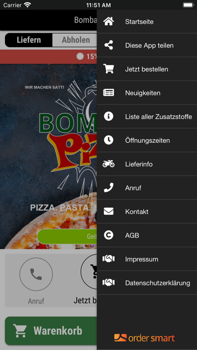 Screenshot #2 pour Bomba's Pizza
