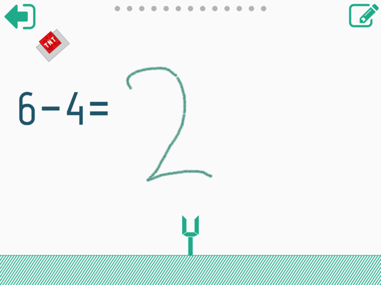 Second Grade Math Trainer iPad screenshot