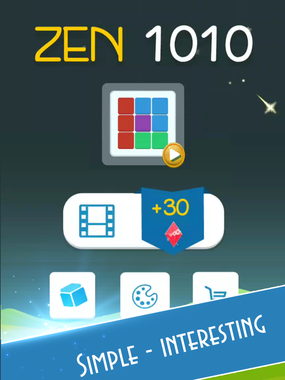 Screenshot #4 pour Zen 1010 : Block Puzzle Game