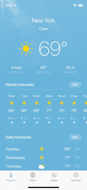 Weather Pro · on the App Store