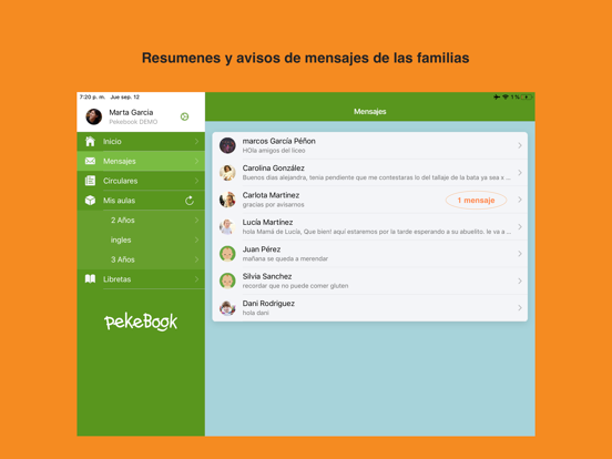 Screenshot #5 pour Pekebook Educadores