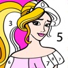 Princess Color by Number