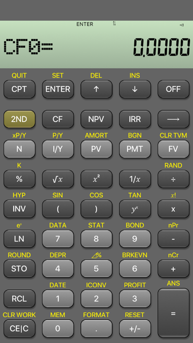 BA Financial Calculator (PRO) Screenshot