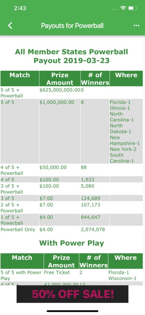 NC Lottery Results(圖5)-速報App