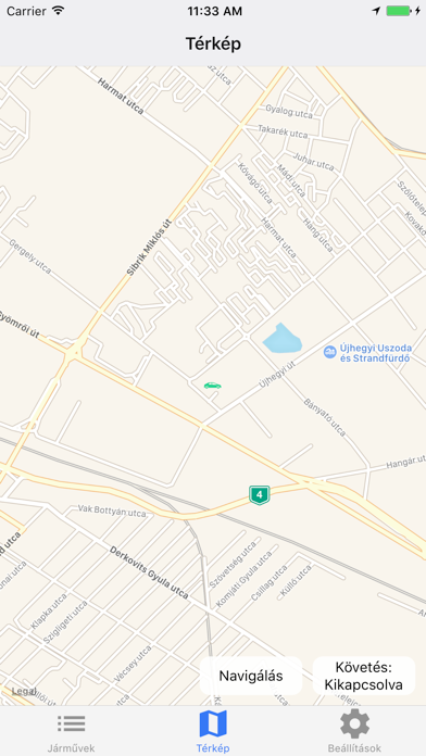 Screenshot #2 pour Járműfigyelő