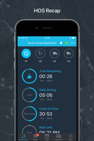 REVEAL ELD Logbook - náhled