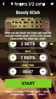 beastmaker training app iPhone Captures Décran 3