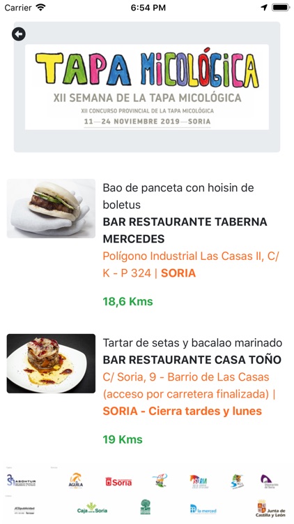 Tapa Micológica Soria screenshot-3