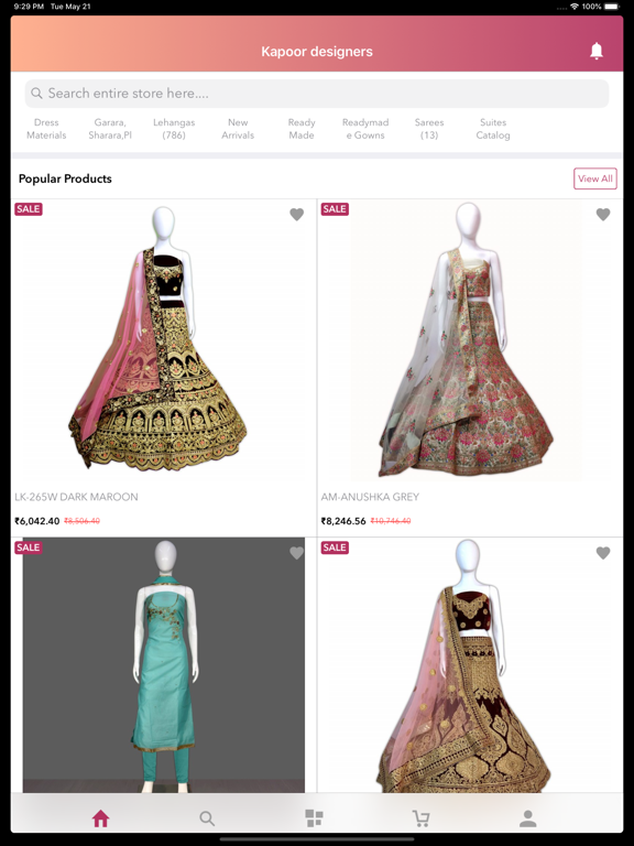 Screenshot #5 pour KapoorDesigners.com