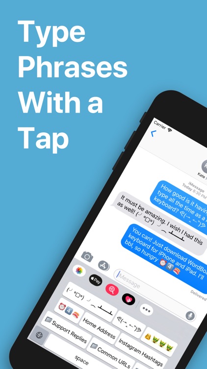 WordBoard - Phrase Keyboard screenshot-0