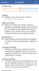 Math Ref Lite screenshot