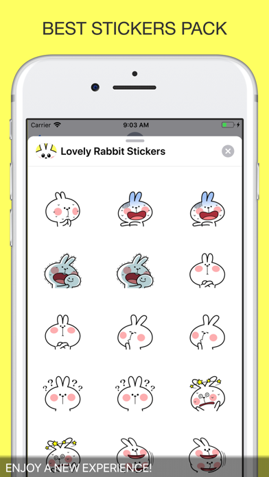 Lovely Rabbit Stickers Pro screenshot 4