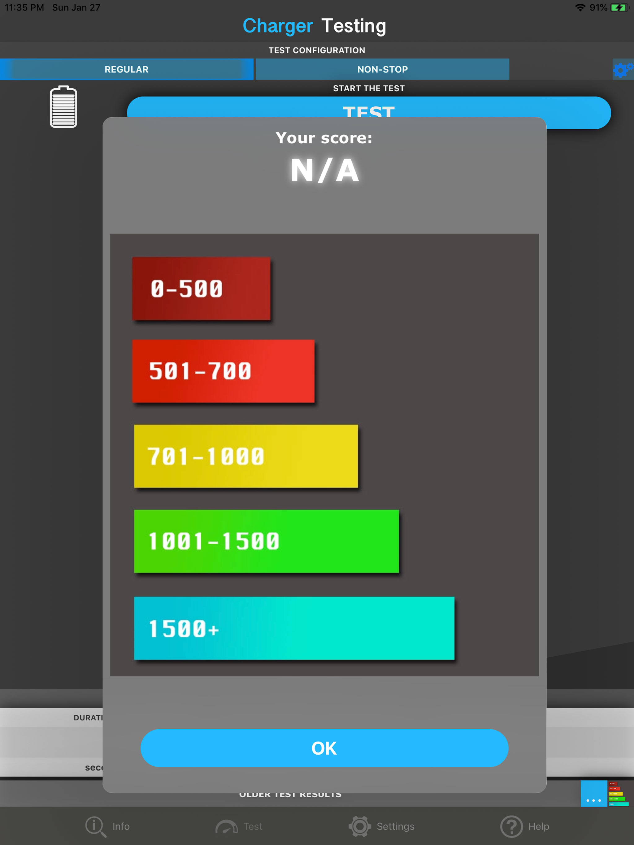 Amperes 3 - Battery Life Info