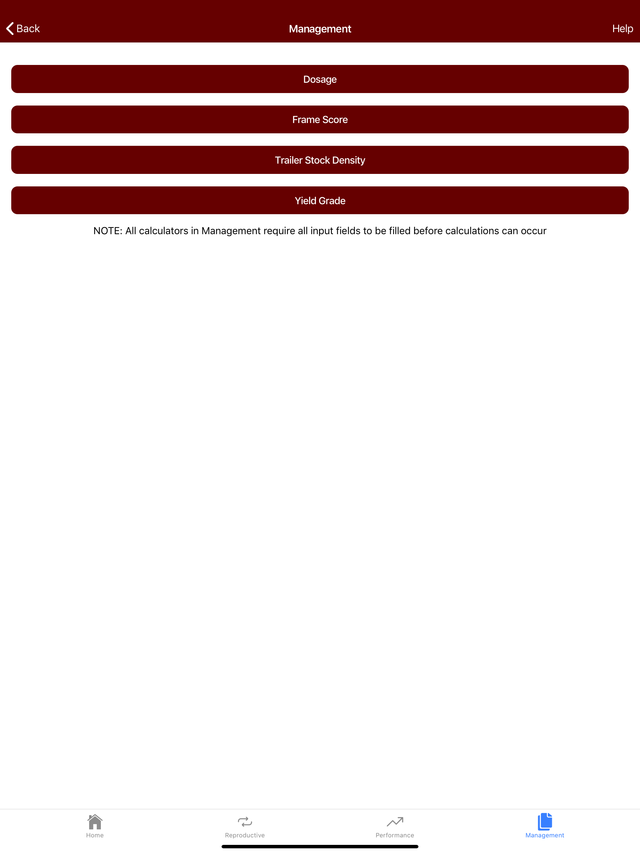 MSUES Cattle Calculator