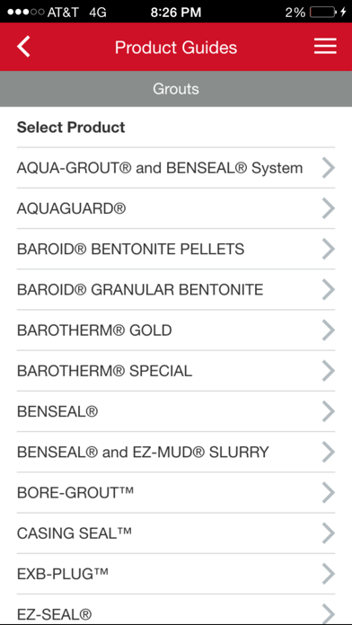 Baroid Industrial Drilling Screenshot
