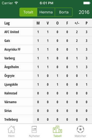 Superettan Live screenshot 2