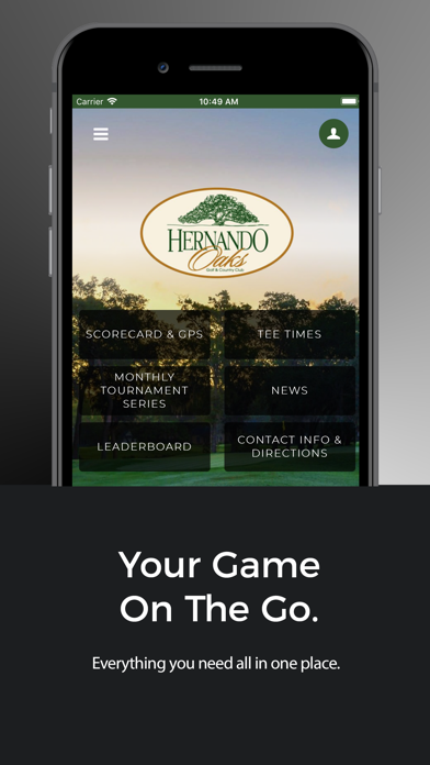 Hernando Oaks Golf Club Screenshot