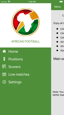 Game screenshot African Football live mod apk