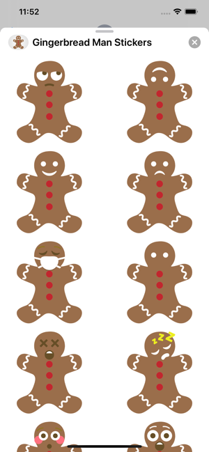 Gingerbread Man Stickers!(圖3)-速報App
