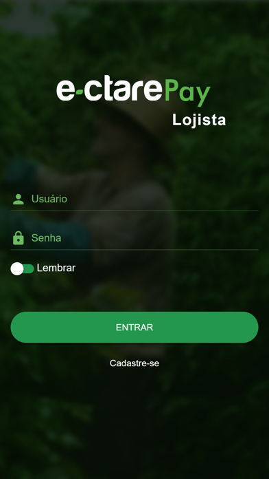 Screenshot #1 pour Ectare Pay Lojista