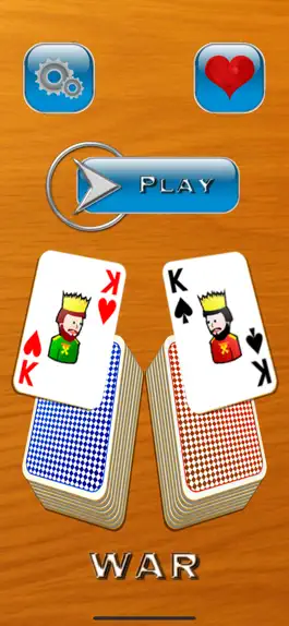 Game screenshot War Card Game for Two Players mod apk