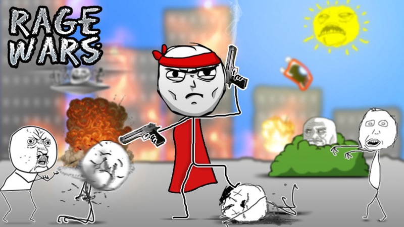 Rage Wars - Meme Shooter screenshot 1