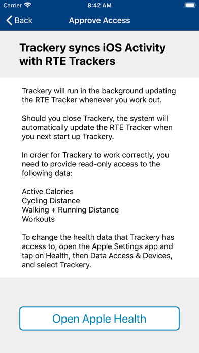 Trackery screenshot 2