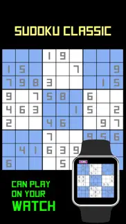 sudoku classic : watch & phone iphone screenshot 1
