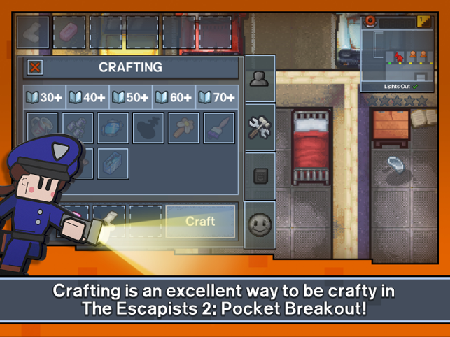 Escapists 2: captura de tela de bolso