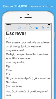 dicionário português. iphone screenshot 1