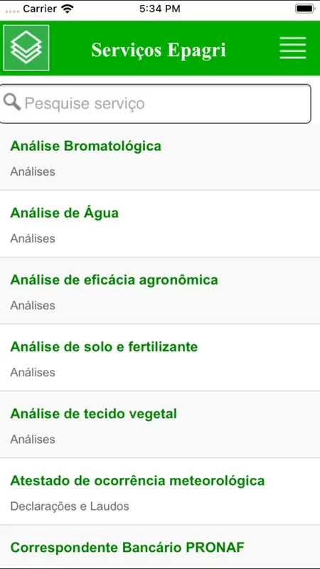 Epagri Mob screenshot 4 of 4