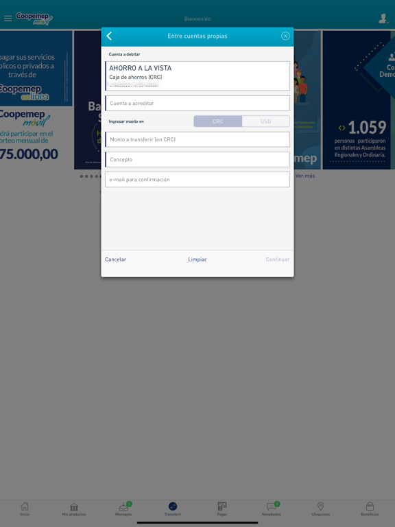 Screenshot #6 pour Coopemep Móvil