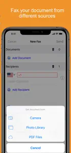 Snapfax:  Pay-as-you-go Fax screenshot #2 for iPhone