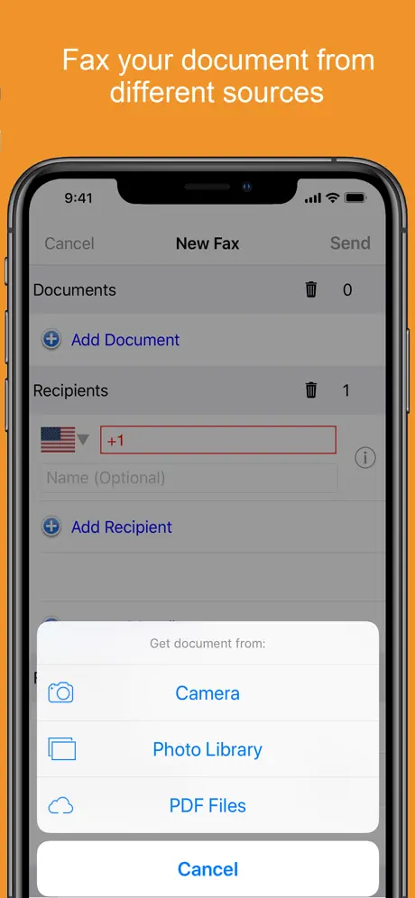 Snapfax:  Pay-as-you-go Fax