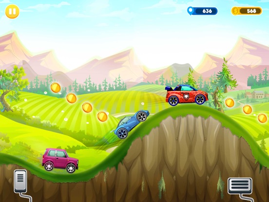 Машина в гору гоночный Игра на iPad